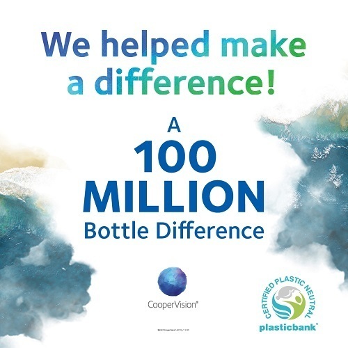 we helped make a 100 million bottle difference.