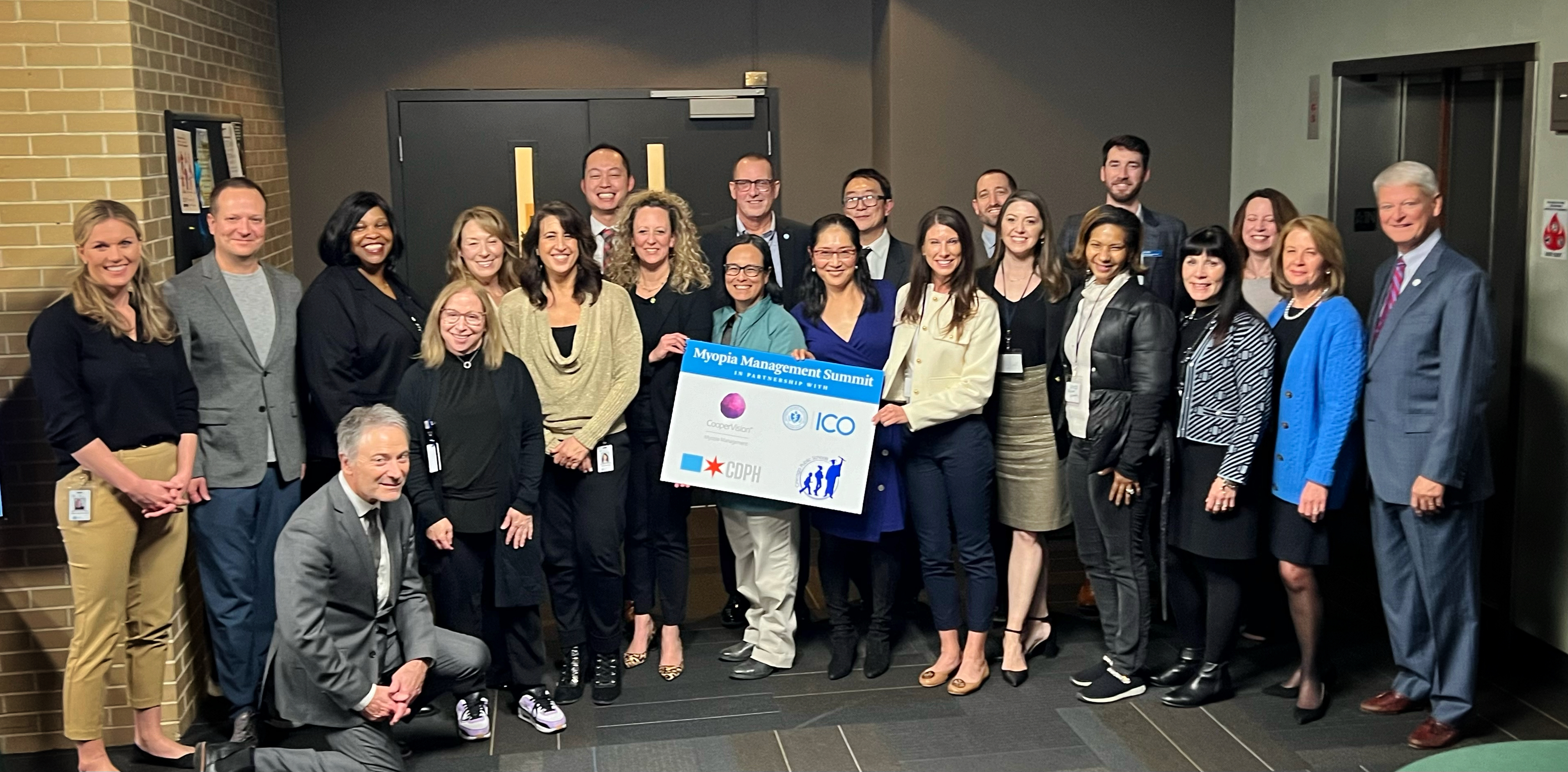 Illinois College of Optometry and CooperVision at the Myopia Management Summit