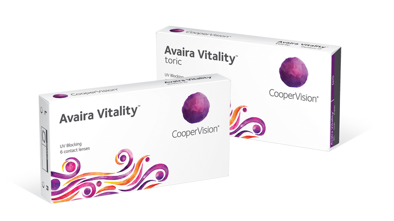 Avaira Vitality™ contact lenses