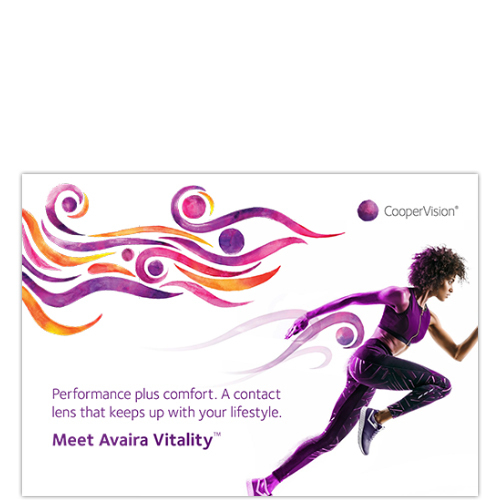 Avaira Vitality Postcard Front