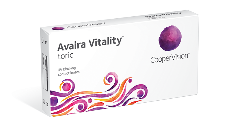 Avaira Vitality toric contact lenses