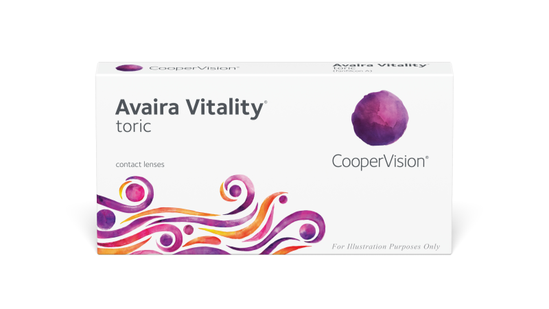 Avaira Vitality® toric contact lenses