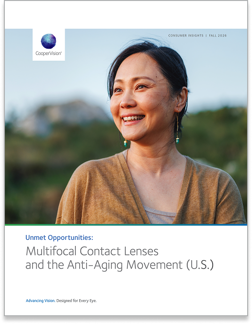 Thumbnail of PDF - Unmet Opportunities: Multifocal Contact Lenses and the Anti-Aging Movement