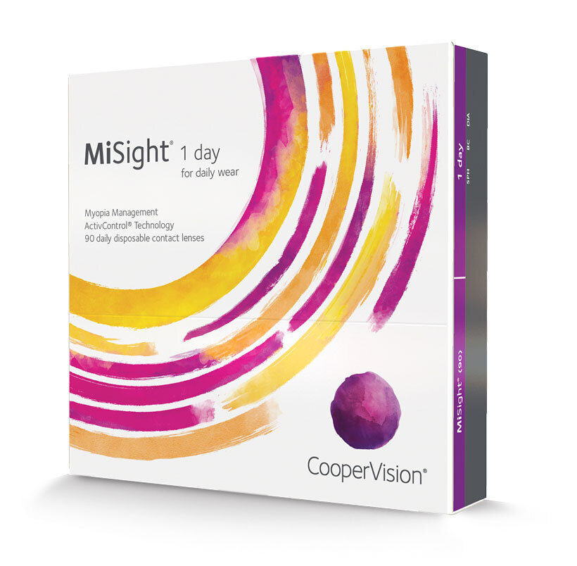 Image of the MiSight® 1 Day box