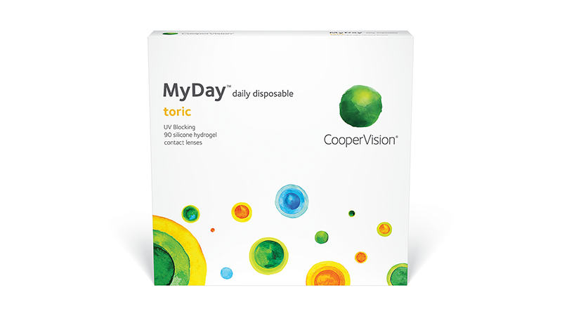 MyDay daily disposable toric contact lenses