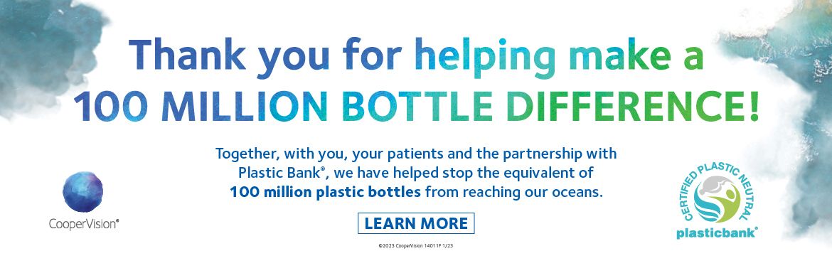 Thank you for helping make a 100 million bottle difference!