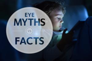 Eye myths vs facts.