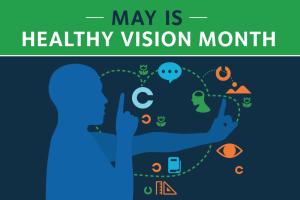 May is healthy vision month.
