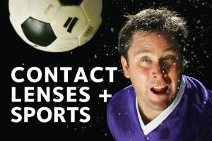 Contact lenses and sports.