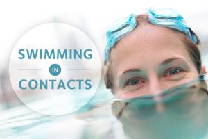 Swimming in contacts. 