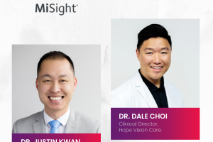 ECP Viewpoints MiSight - Dr. Justin Kwan and Dr. Dale Choi headshots.