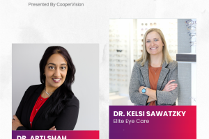 Dr. Arti Shah and Dr. Kelsi Sawatzky, both optometrists, talk about the benefits of silicone hydrogel daily disposable contact lenses and patient selection considerations.