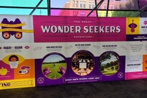 CooperVision's sponsored Wonder Seekers Myopia Exhibit at the Strong Museum in Rochester, NY