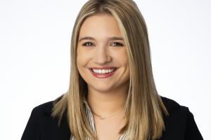 closeup photo of ophthalmic technician Taylor Mendelson