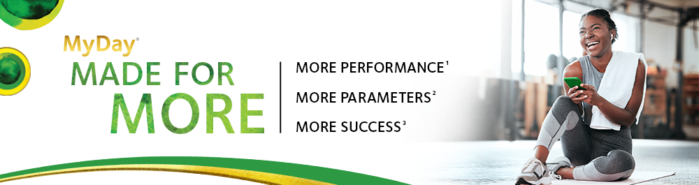 MyDay Made for More. More performance. More parameters. More success.