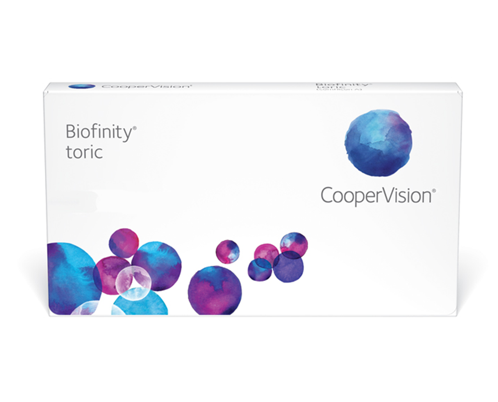 Biofinity Toric Contact Lenses For Astigmatism CooperVision