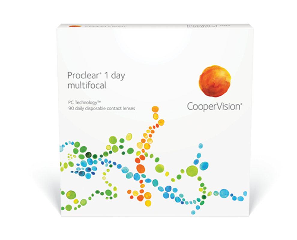 Coopervision multifocal daily contact lenses