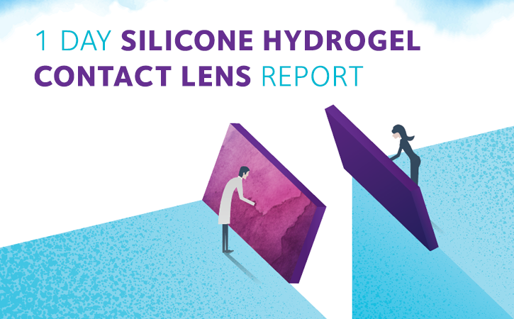 1 day silicone hydrogel contact lens report