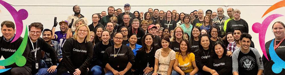 CooperVision employees smiling