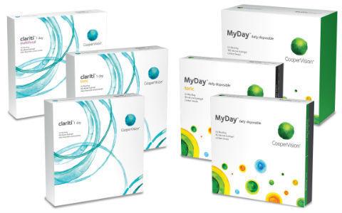 clariti and MyDay product boxes