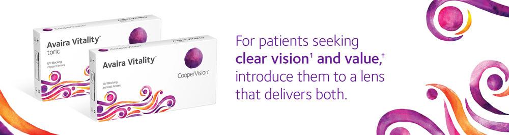 For patients seeking clear vision and value, introduce them to a lens that delivers both