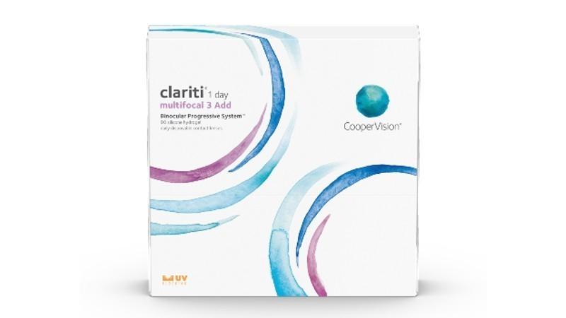 Package for clariti 1 day multifocal 3 Add.