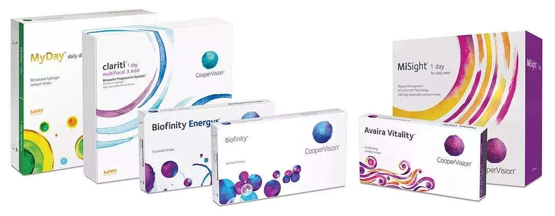 CooperVision family of products 2024