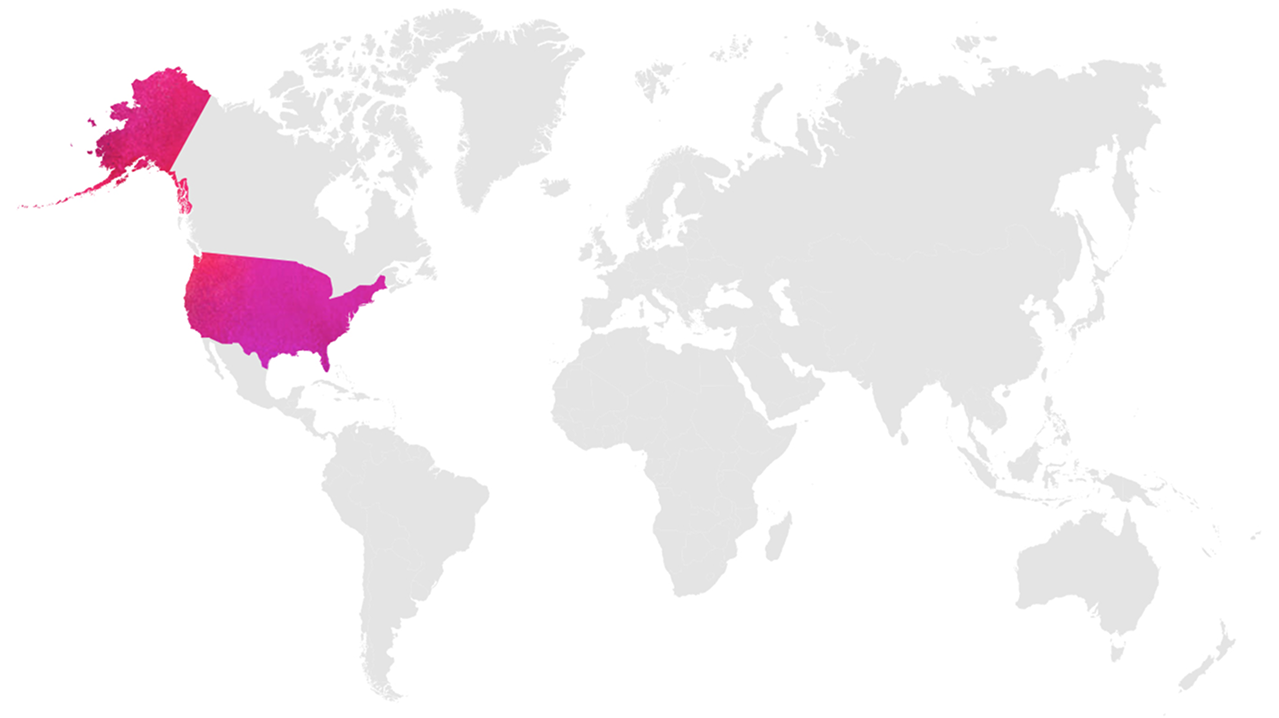 CooperVision U.S. map