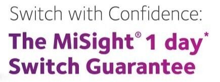 Switch with Confidence: The MiSight 1 day switch guarantee
