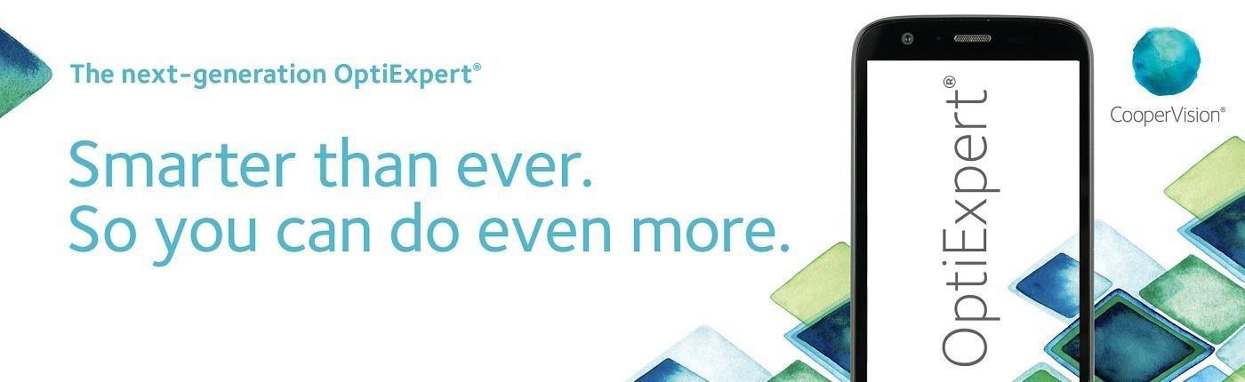 the next-generation OptiExpert. Smarter than ever. So you can do even more.