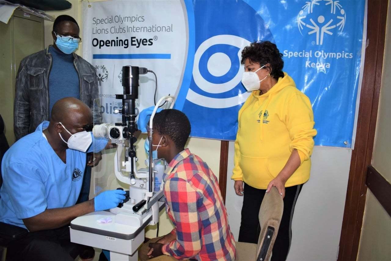 Eyes tests as a part of the Opening Eyes program