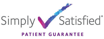 Simply Satisfied. Patient Guarantee.