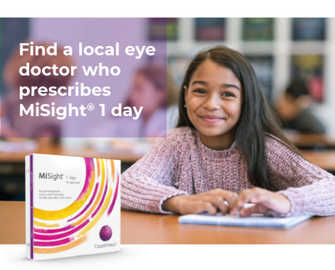 Find a local doctor who prescribes MiSight 1 day