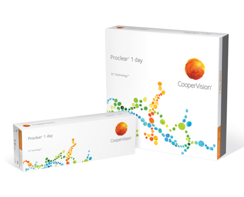Proclear 1 day contacts