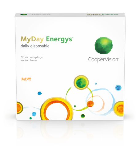 MyDay Energys contact lenses.