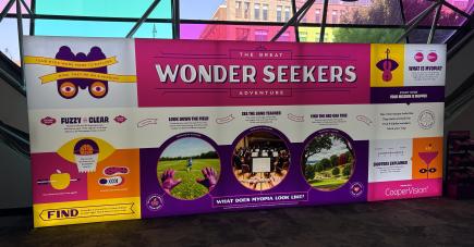 CooperVision's sponsored Wonder Seekers Myopia Exhibit at the Strong Museum in Rochester, NY