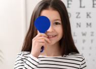 child myopia eye exam