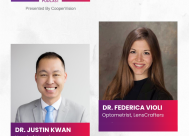 Dr. Justin Kwan and Dr. Federica Violi discuss the importance of myopia control for pediatric patients.