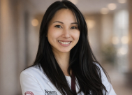  Huong Trinh, third-year optometry student at Western University of Health Sciences