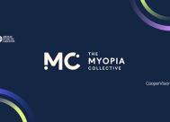 Logo of the Myopia Collective, a partnership between CooperVision and the American Optometric Association