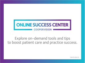 Online Success Center. Explore on-demand tools and tips to boost patient care and practice success.