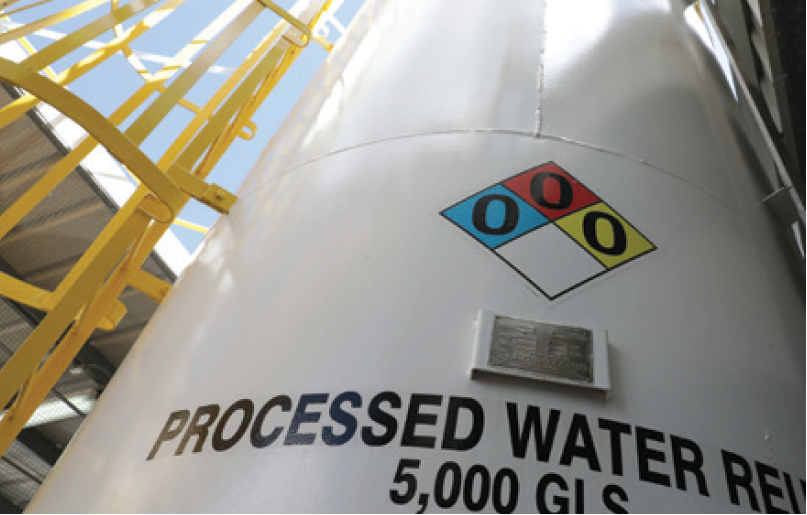 The Water Reuse Project at our Puerto Rico facility focuses on diverting process water for re-use in cooling towers.